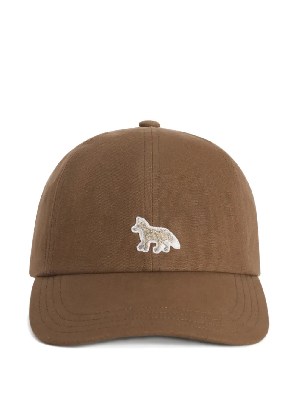 Maison Kitsuné Baby Fox baseball cap - Marrone