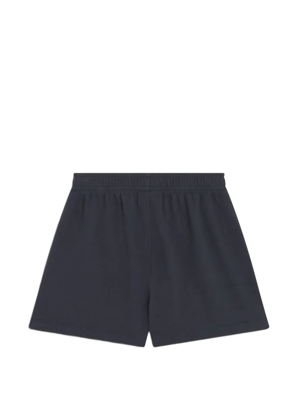 Maison Kitsuné Shorts met logo Blauw