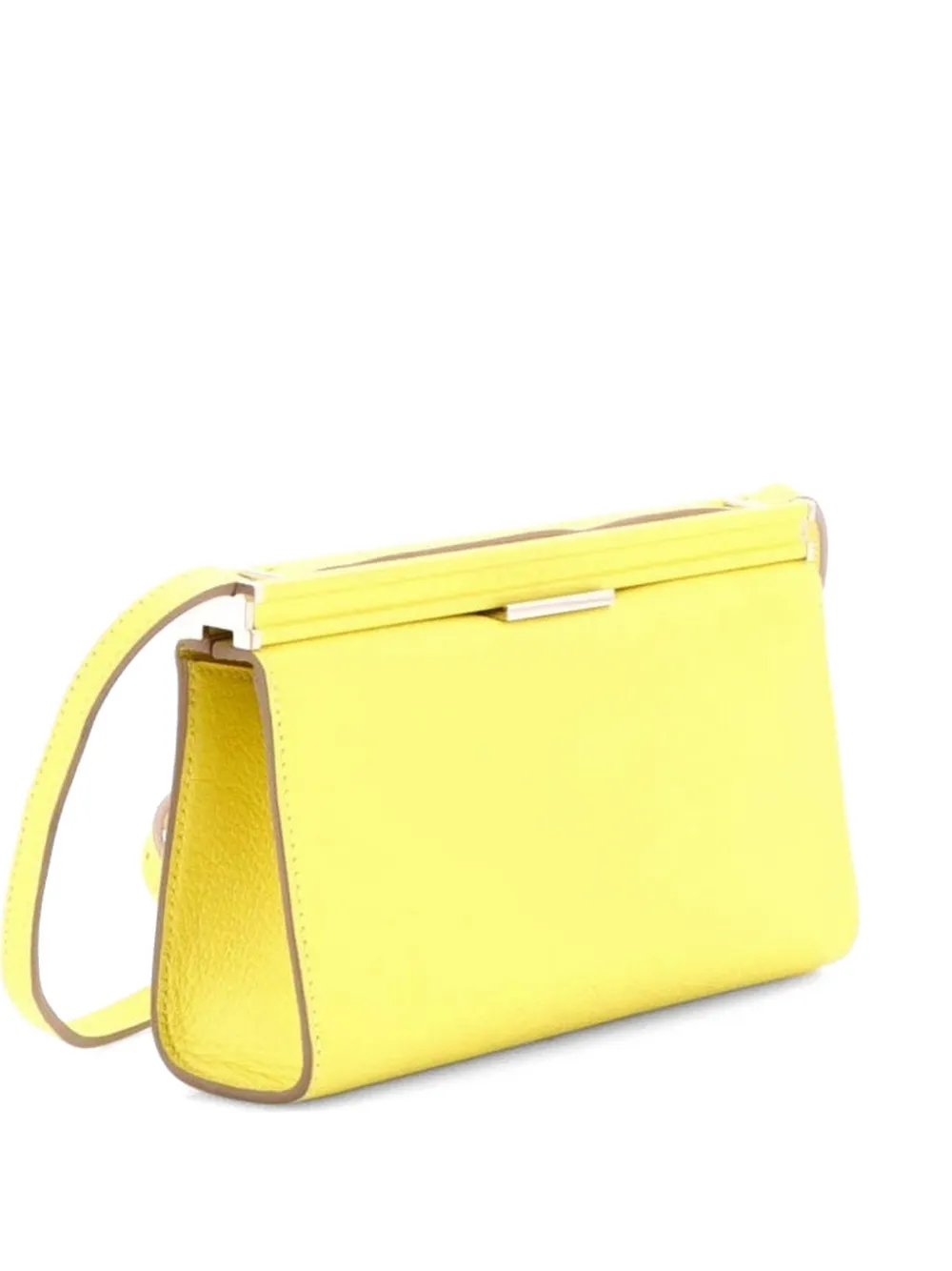 Hermès Pre-Owned Clic-H Evercolor 21 shoulder bag - Giallo