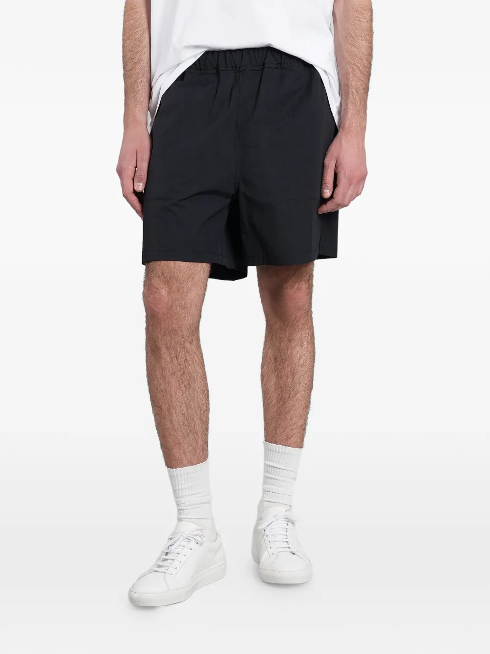 Grifoni elasticated-waistband shorts - Schwarz