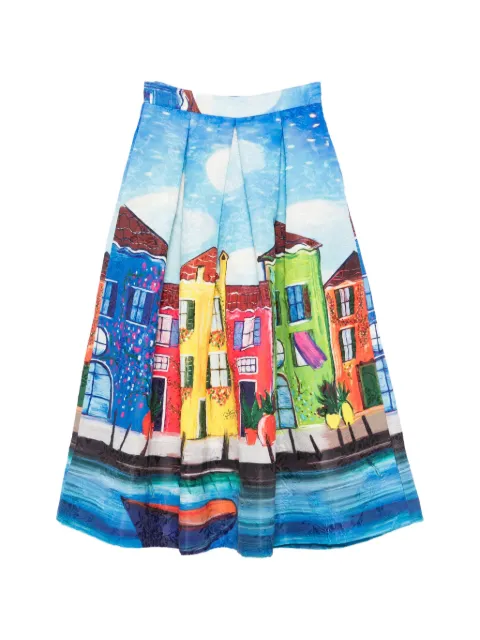 Lunatica Milano Luna MT midi skirt