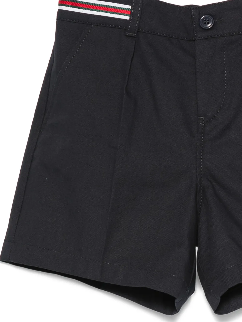 Gucci Kids Shorts met Web-streep Blauw