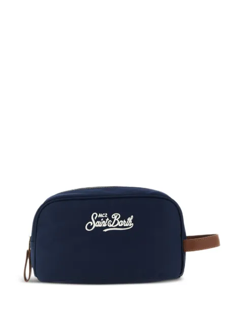 MC2 Saint Barth trousse de toilette à logo brodé
