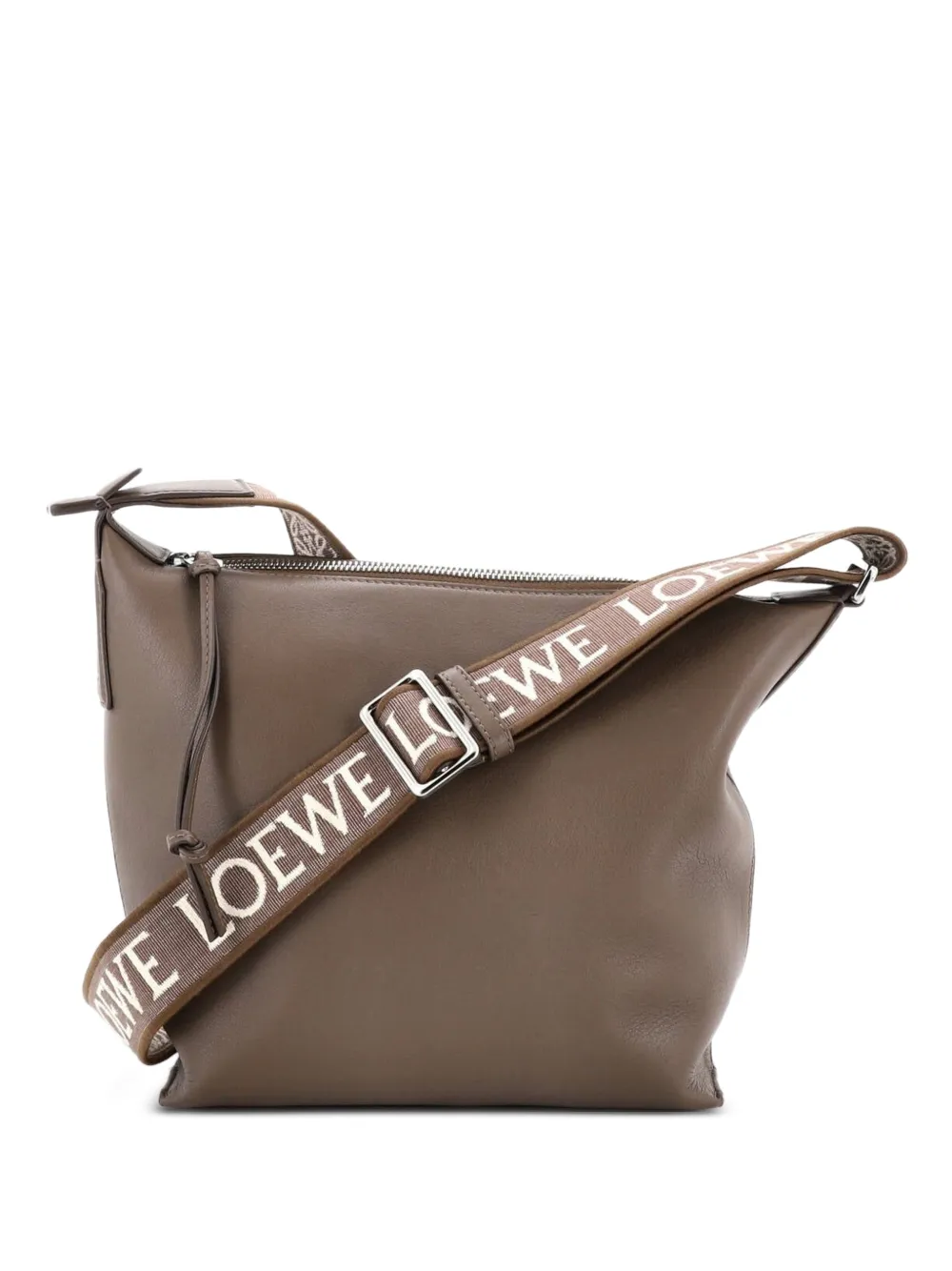 Loewe Pre-Owned Cubi Leather Small crossbody bag - Verde