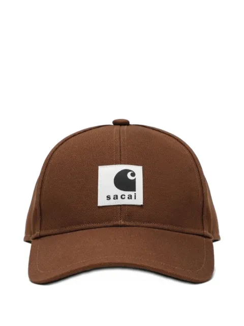 Carhartt WIP x Sacai logo patch baseball cap