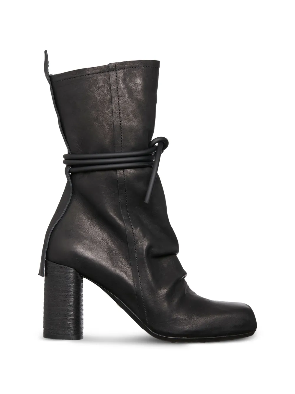 PURO tie-detail boots · 36