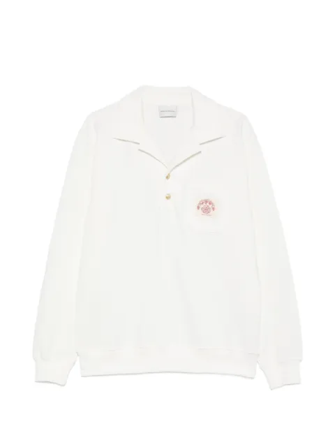 Drôle De Monsieur Camisa polo com patch de logo