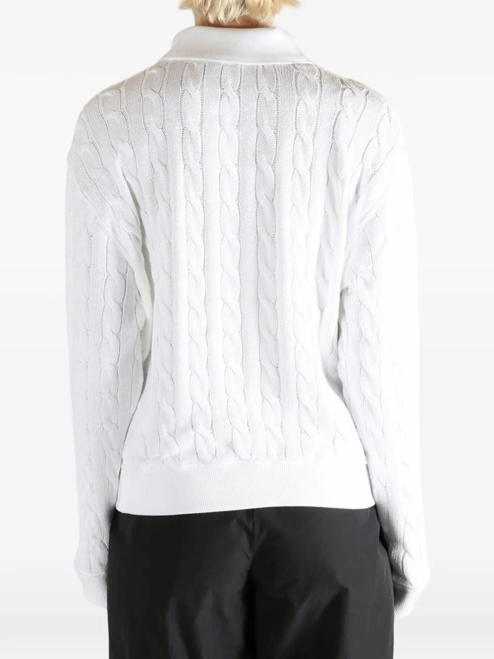 Polo Ralph Lauren Kabelgebreide trui Wit