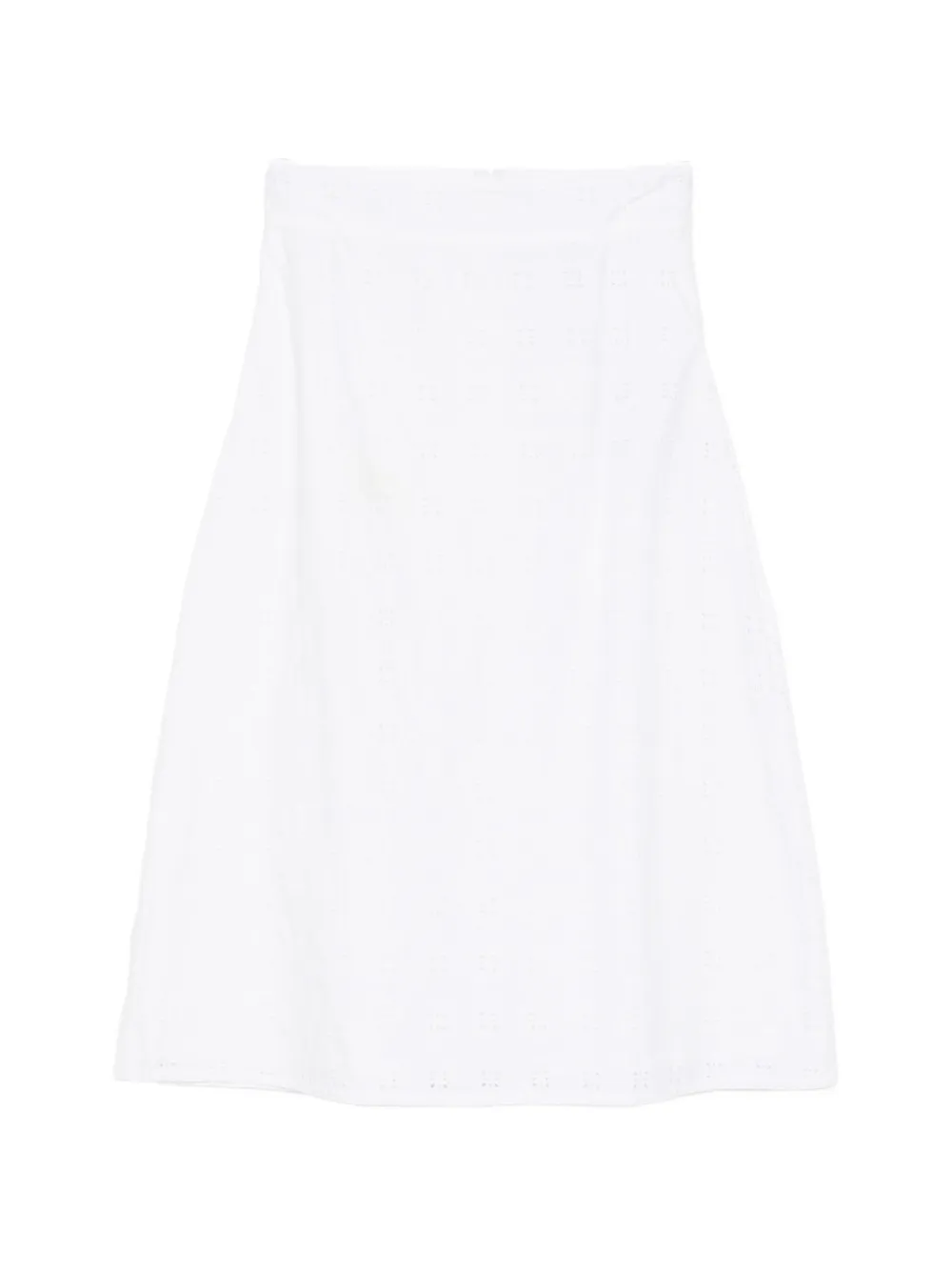 CARE BY ME Augusta skirt - Weiß