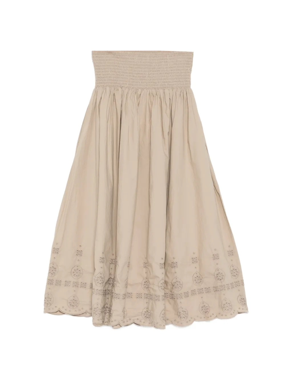 CARE BY ME Flora skirt - Toni neutri