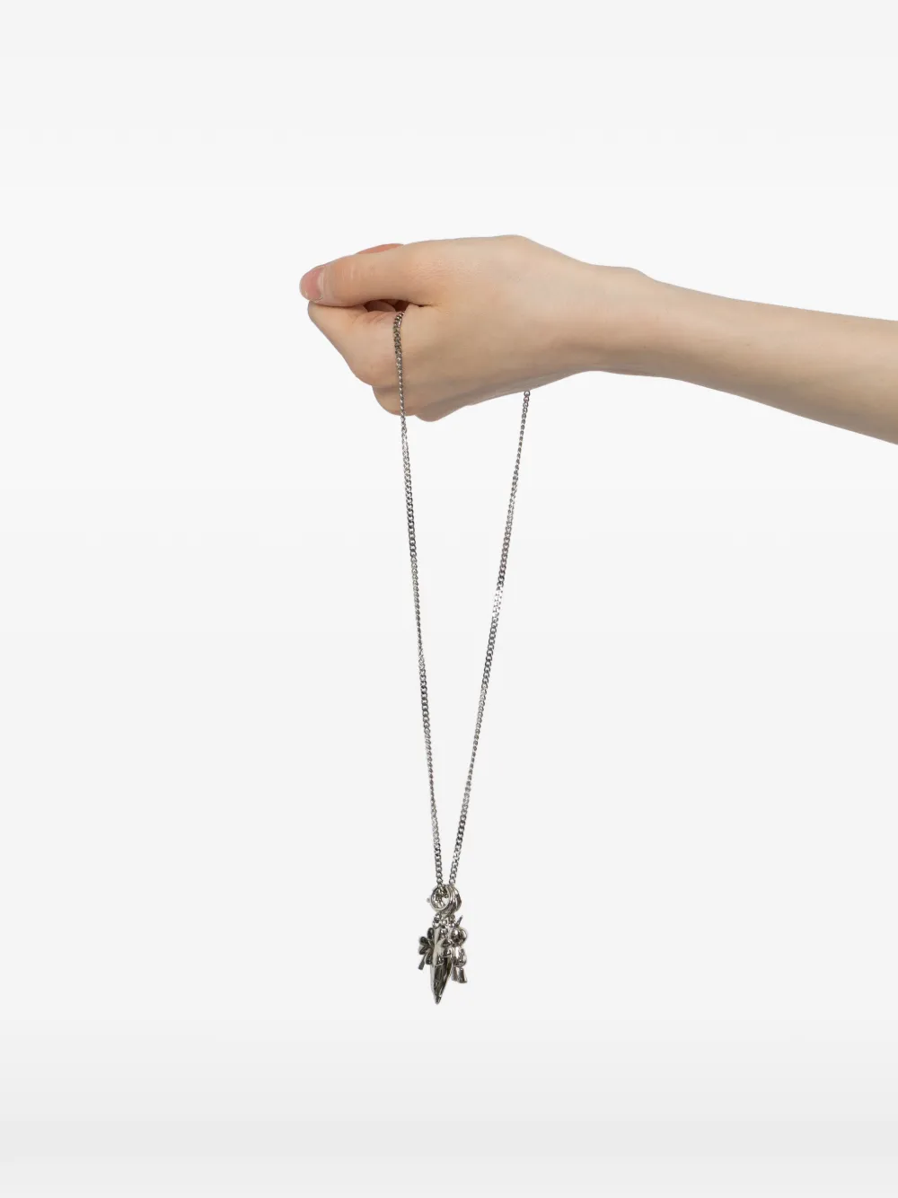  Juun.j Collar Bernie - Plateado 