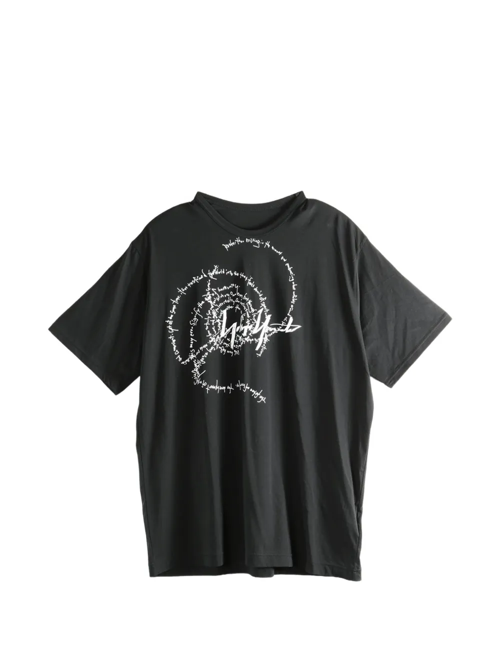 Yohji Yamamoto graphic-print T-shirt - Nero