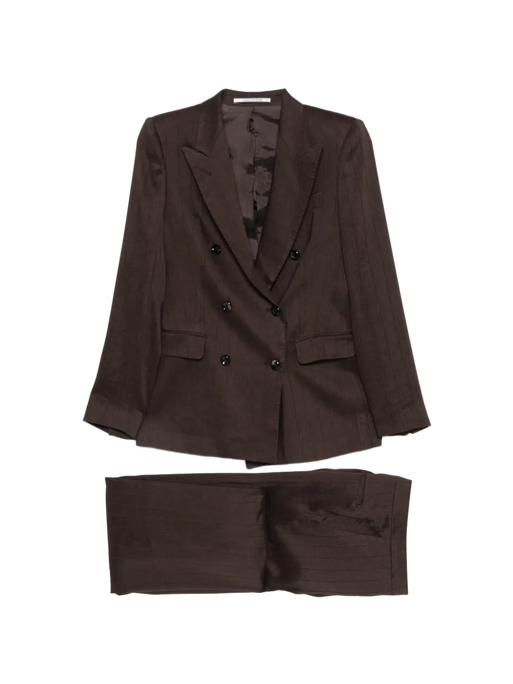 Tagliatore double-breasted suit - Braun