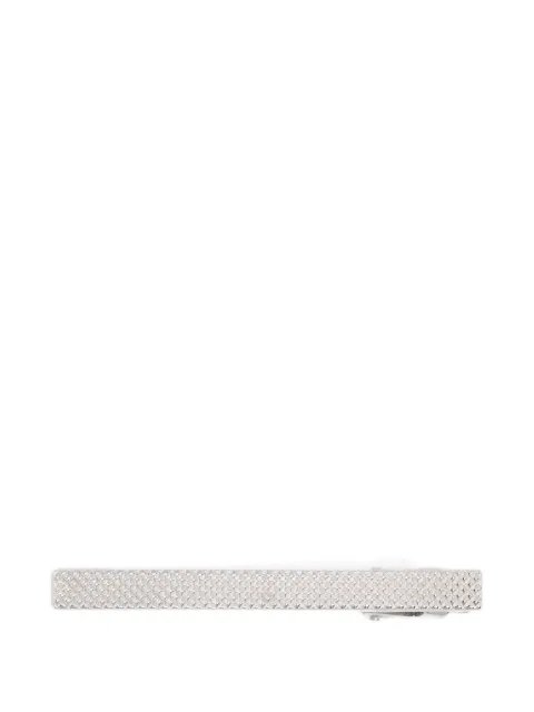 Tateossian Diamond textured tie clip