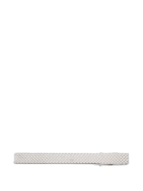 Tateossian Diamond textured tie clip