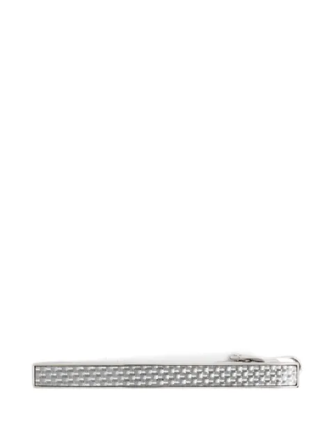 Tateossian D-Shape patterned tie clip