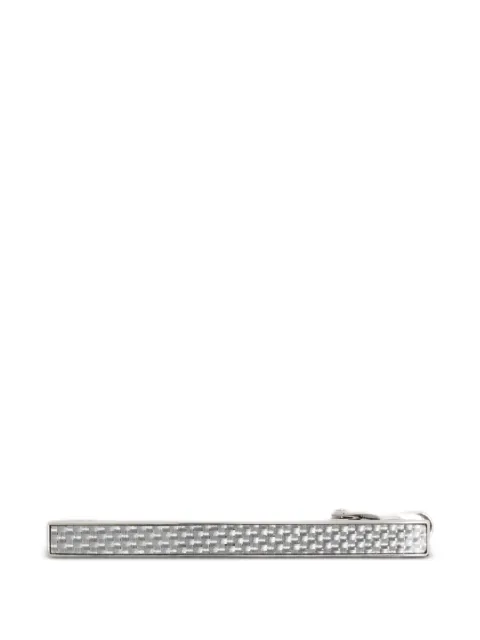 Tateossian D-Shape patterned tie clip
