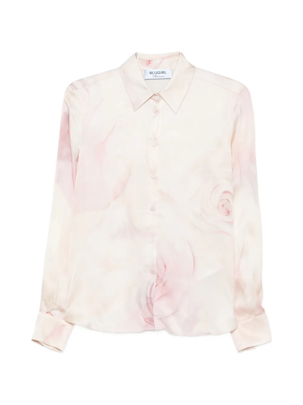 Blugirl floral-print shirt - Toni neutri