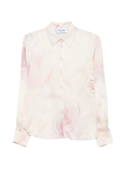 Blugirl floral-print shirt