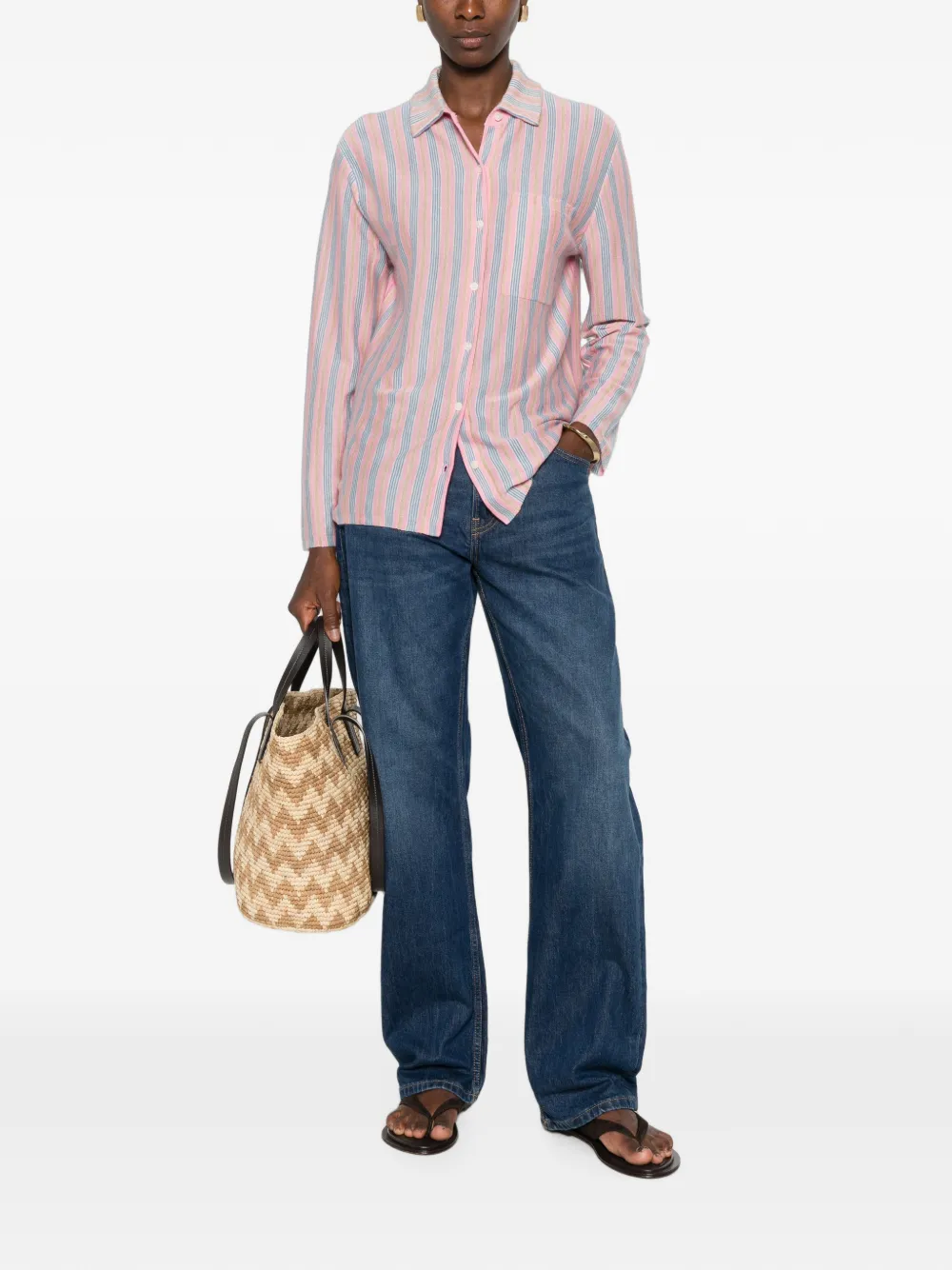 Guest In Residence Showtime blouse Roze