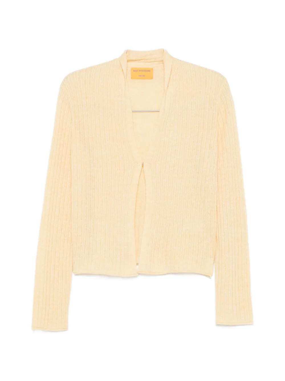 Guest In Residence Stealth Cardigan In Yellow