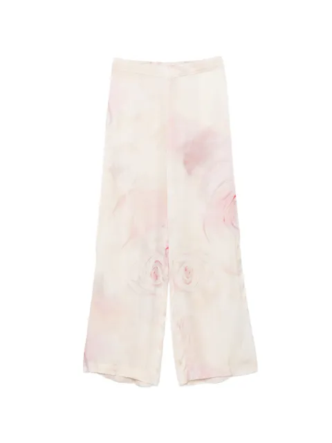 Blugirl floral-print trousers