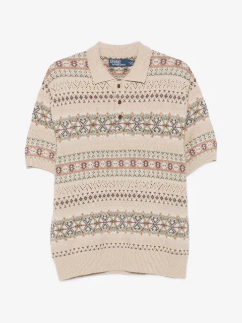 Polo Ralph Lauren Fair Isle polo-collar jumper