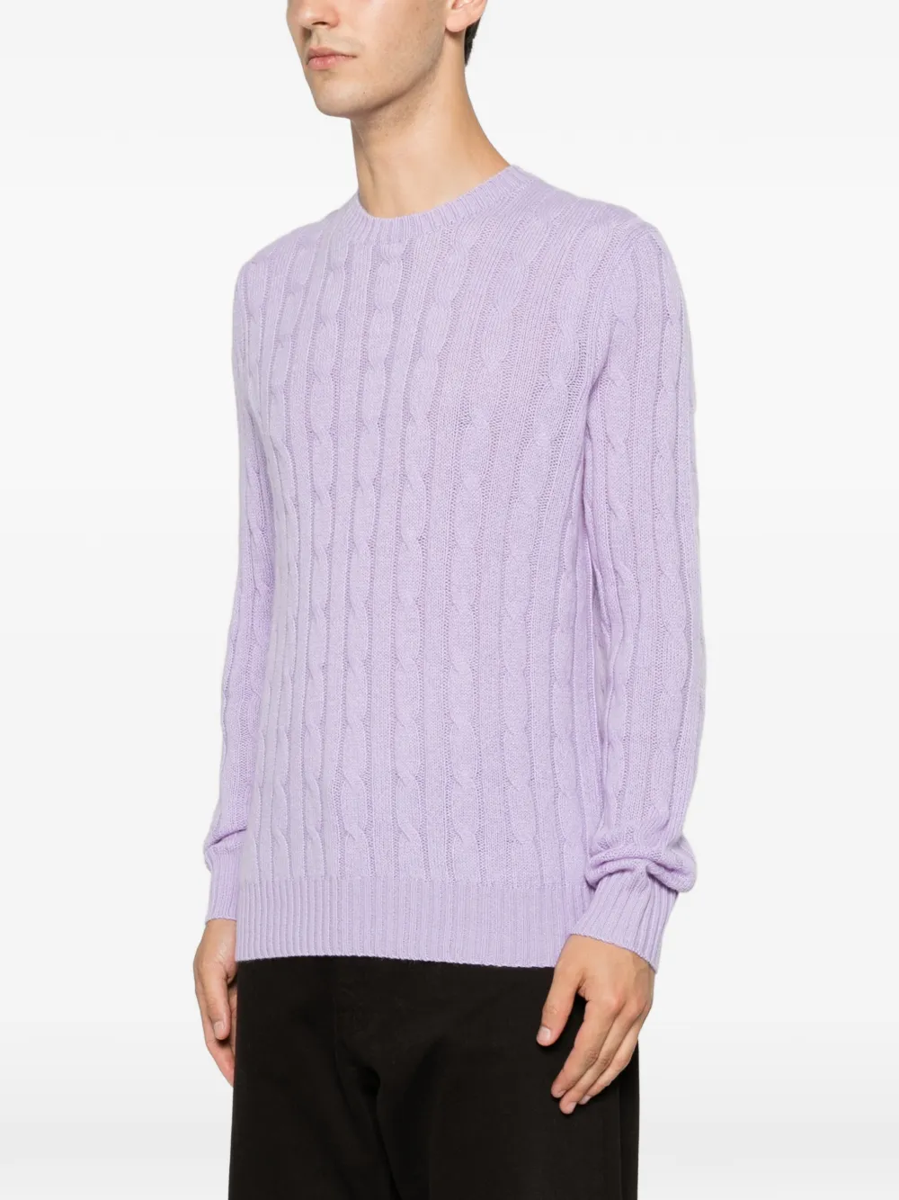 Polo Ralph Lauren Kabelgebreide trui Paars