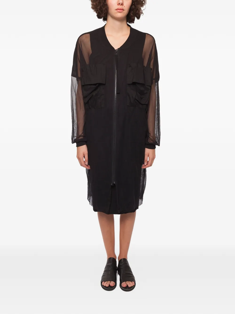 studio b3 pocket coat - Nero