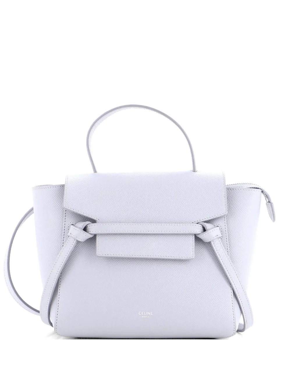 Celine Pre-Owned Belt Bag Textured Leather Nano shoulder bag - Blu