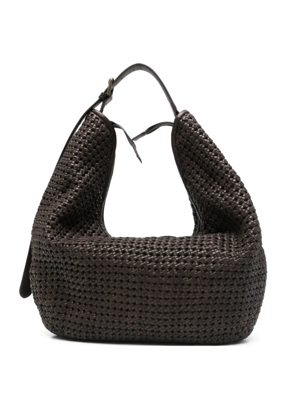 Officine Creative Vicky 002 buckle shoulder bag - Marrone