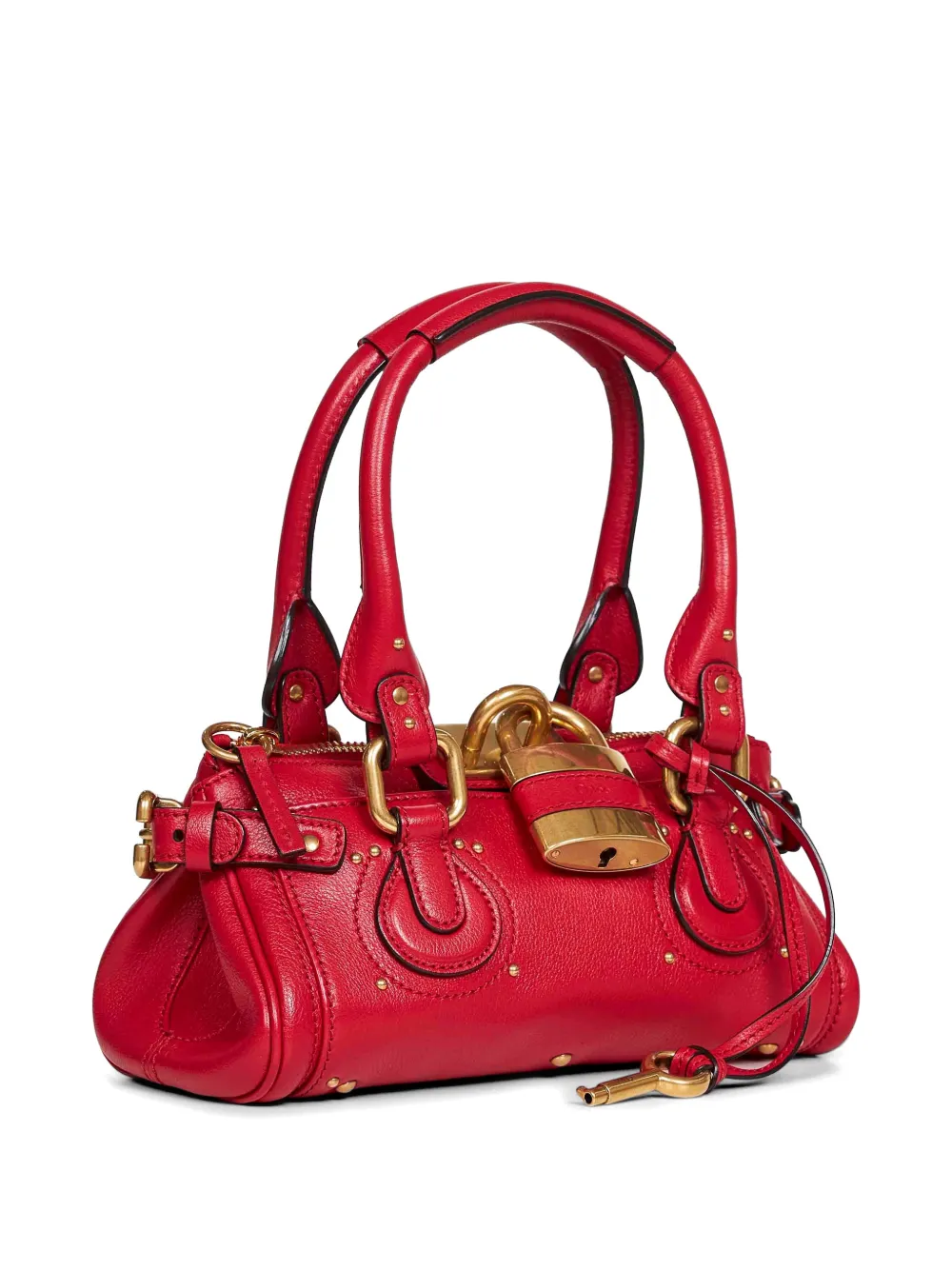Chloé Paddington leren schoudertas Rood