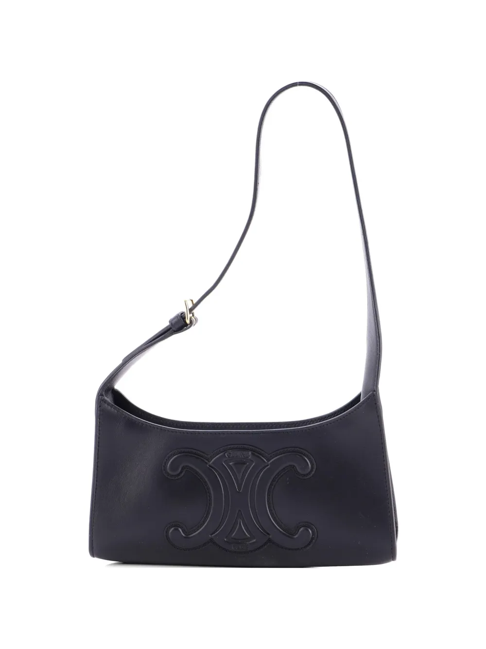 Celine Pre-Owned Cuir Triomphe Bag Leather shoulder bag - Nero