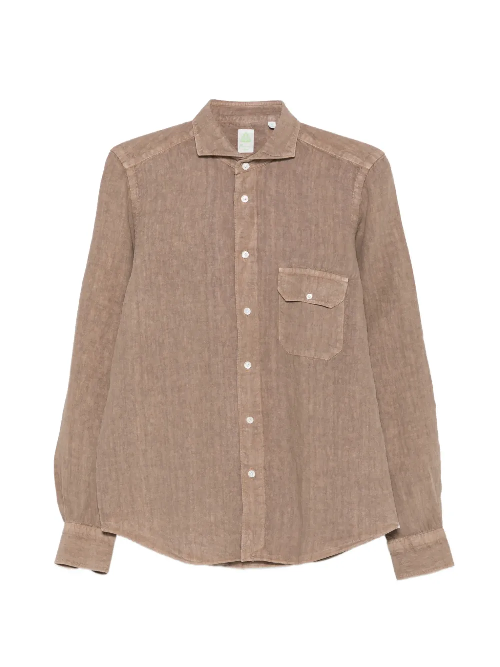 Finamore 1925 Napoli flap-pocket shirt - Toni neutri