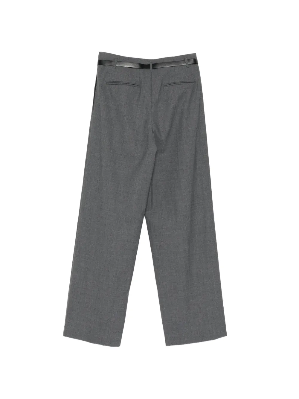 Juun.J Pantalon met ceintuur Grijs