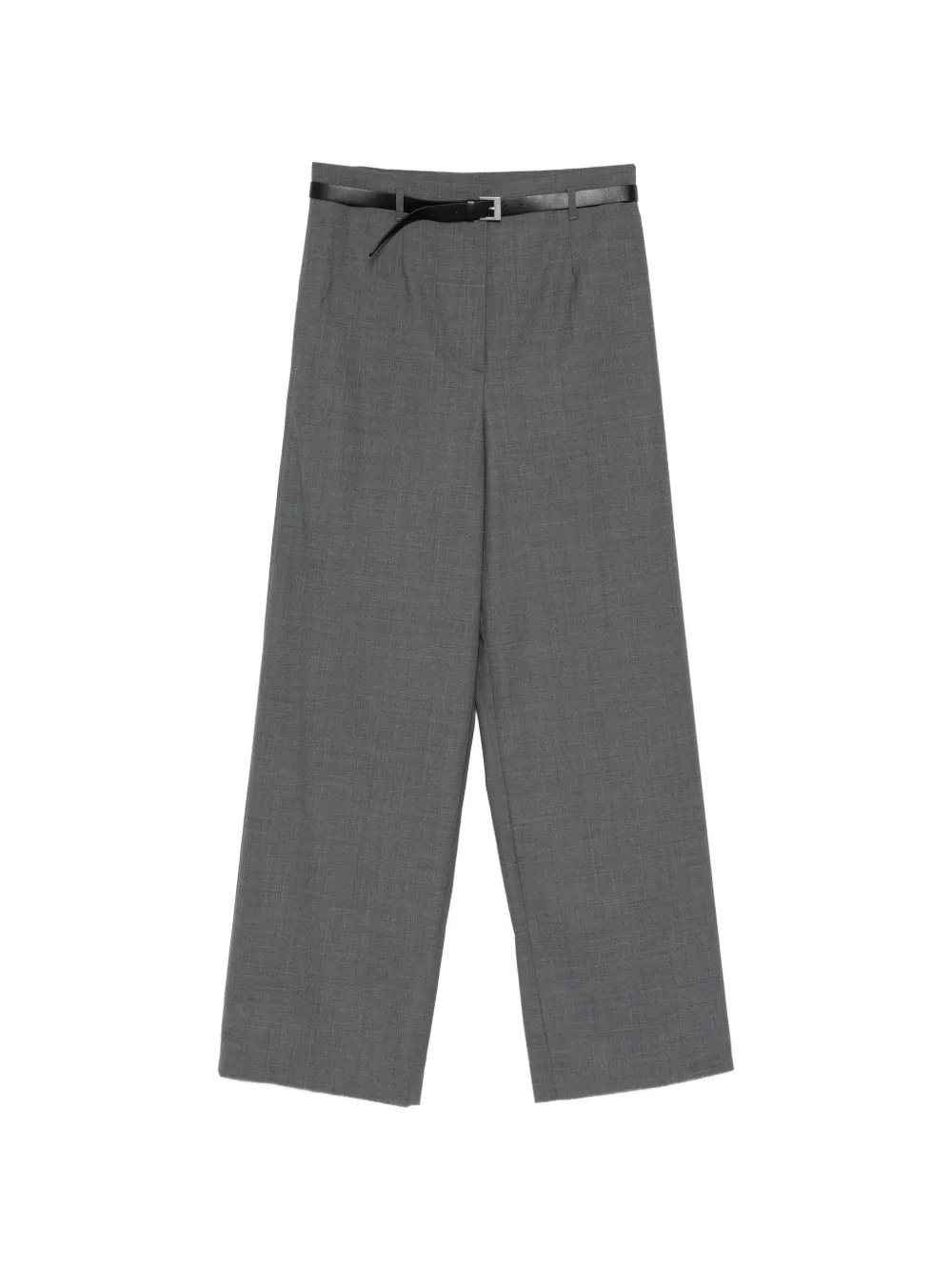 Juun.J Pantalon met ceintuur Grijs