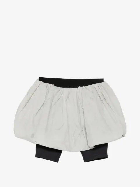 Juun.J gathered balloon-hem skirt