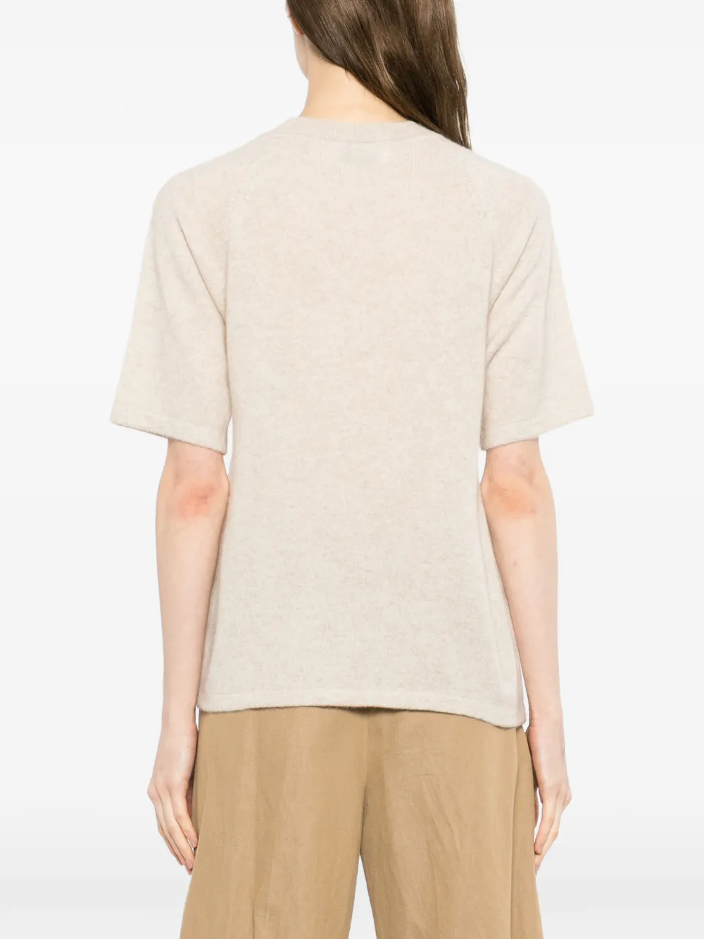 CARE BY ME Lee T-shirt Beige