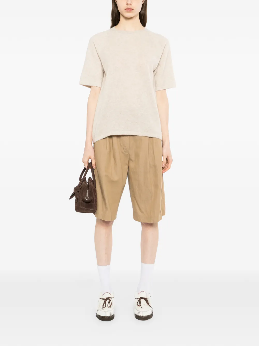CARE BY ME Lee T-shirt Beige