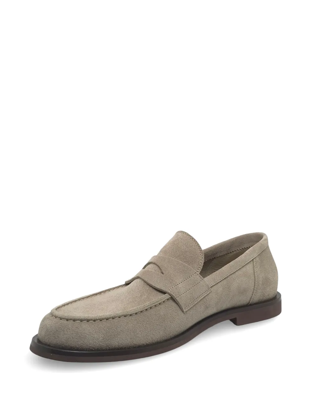 Barrett College penny suede loafers Grijs