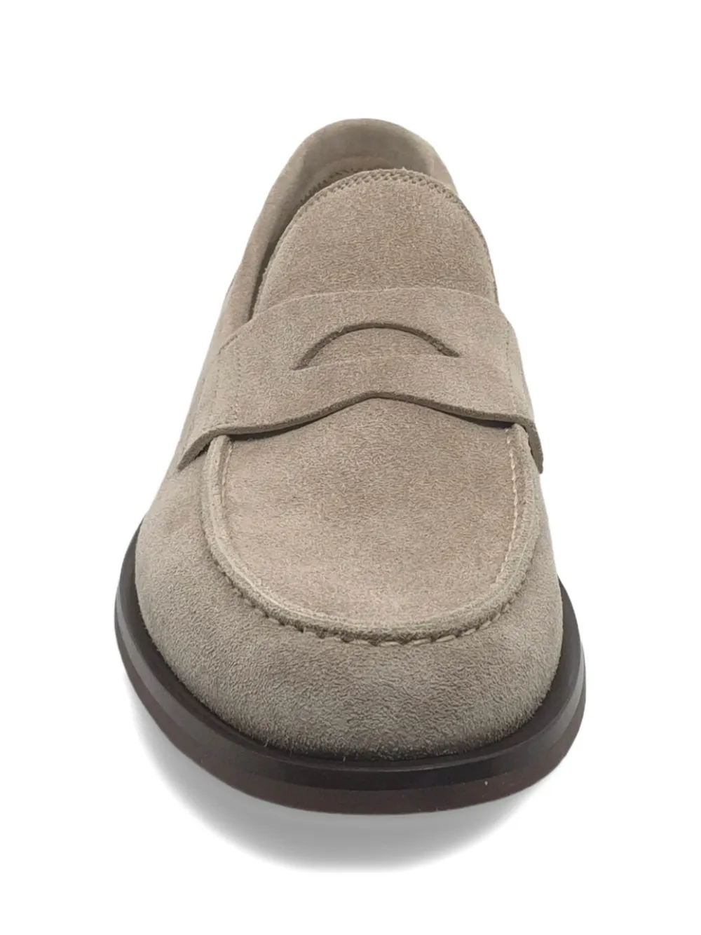 Barrett College penny suede loafers Grijs