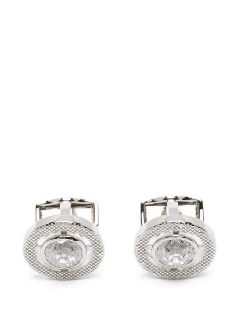 Tateossian Halo quartz cufflinks