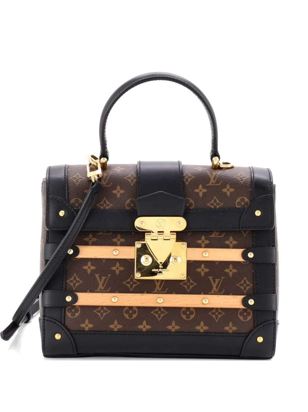 Louis Vuitton Pre-Owned Trianon Handbag Monogram Canvas PM satchel - Marrone