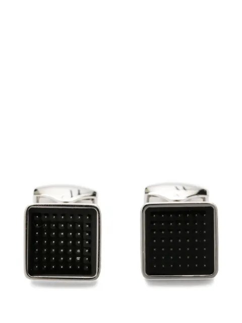 Tateossian Diamond Giza Ice square-face cufflinks