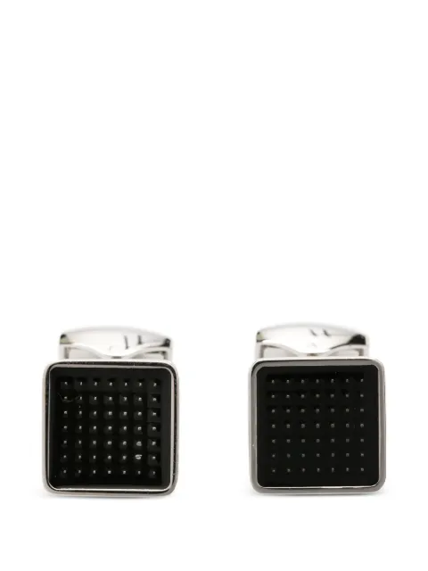 Tateossian Diamond Giza Ice square-face cufflinks