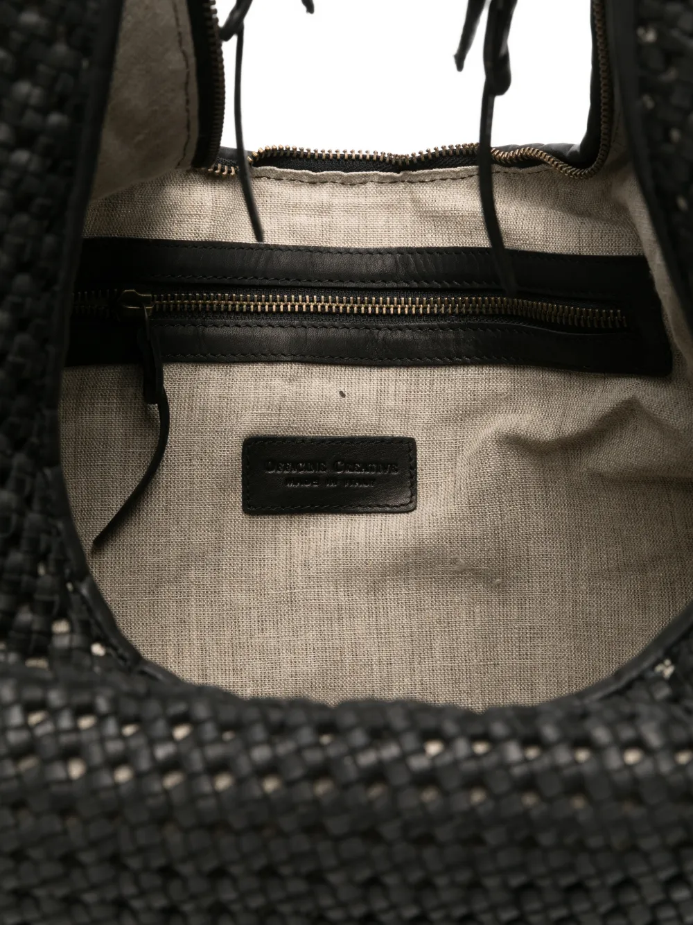 Officine Creative Vicky schoudertas Zwart
