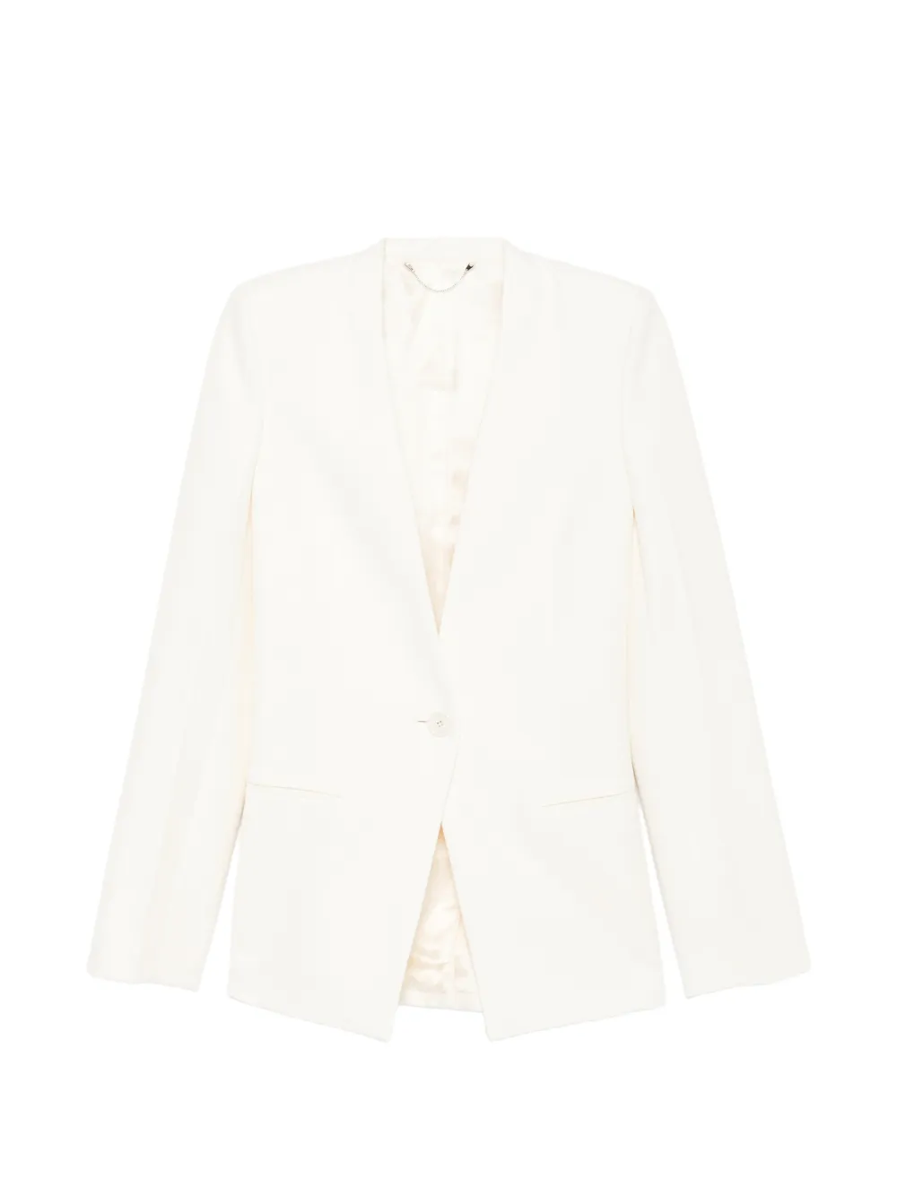TOTEME collarless blazer - Toni neutri