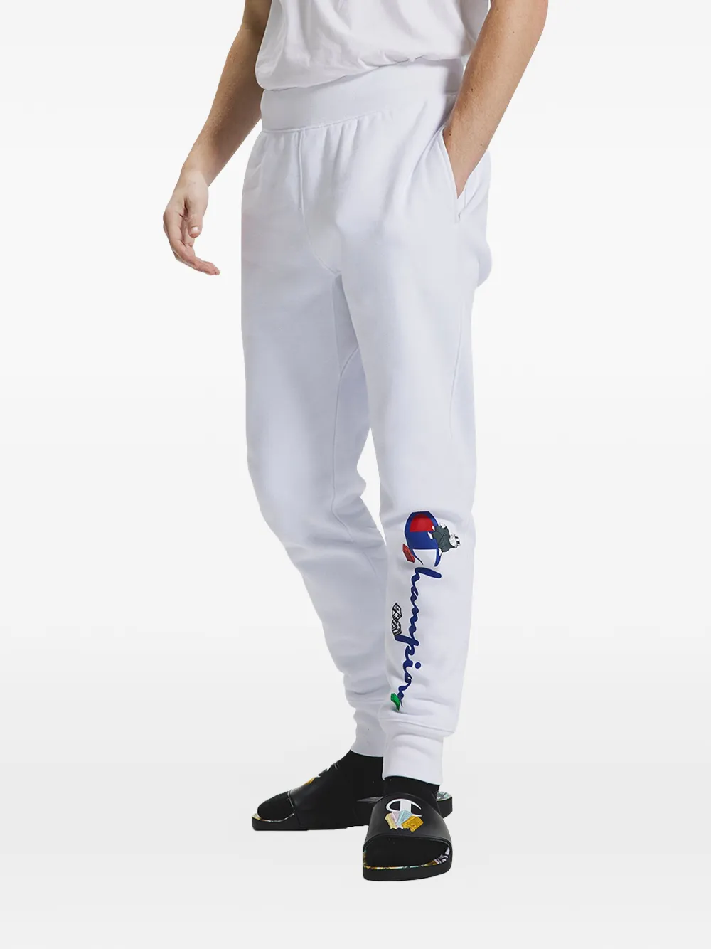 Champion monopoly jogger track pants - Bianco