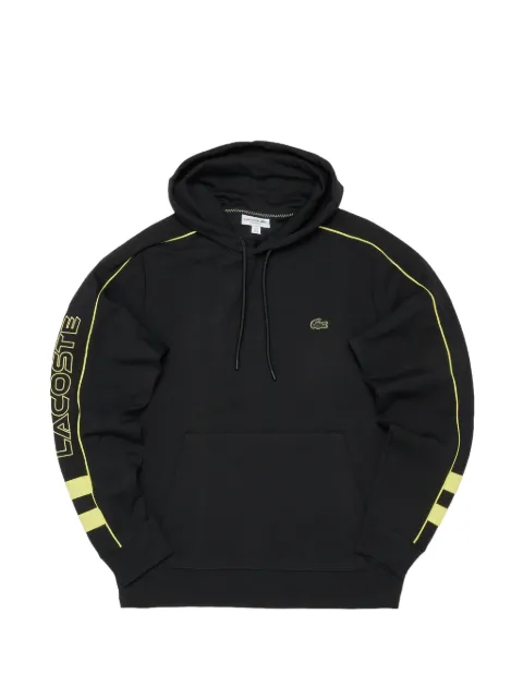 Lacoste logo-patch hoodie