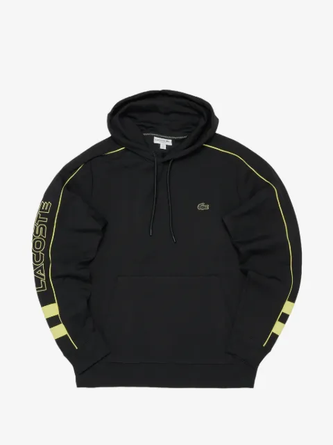 Lacoste hoodie con parche del logo
